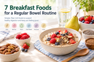 7 breakfast foods for a regular bowel routine