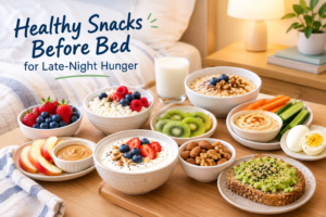 healthy snacks before bed