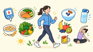 Foods and habits for managing carbohydrate intake